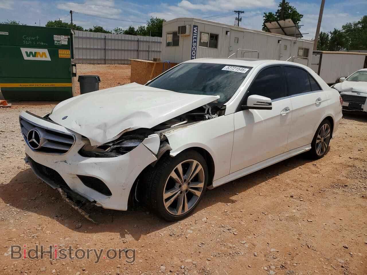 Photo WDDHF5KB5EB011185 - MERCEDES-BENZ E-CLASS 2014