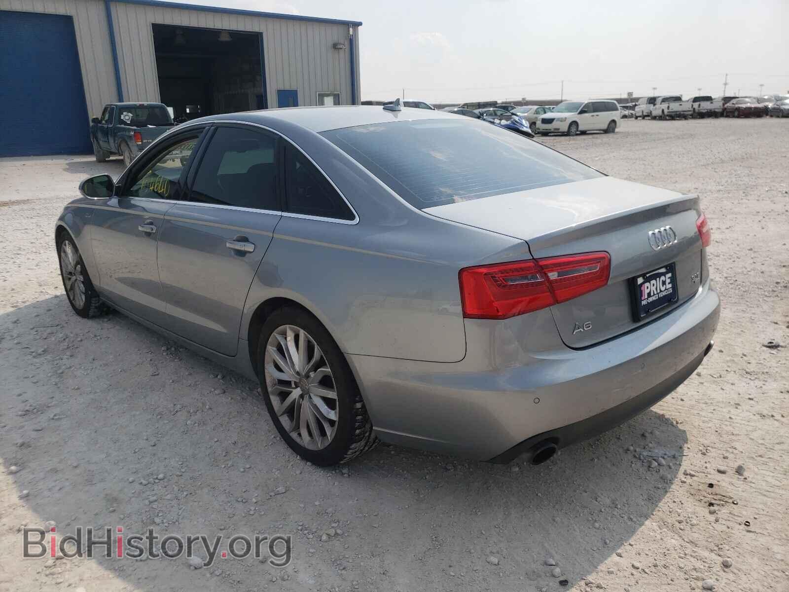 2012 AUDI A6 - VIN: WAUGGAFC5CN117160 - Фото 3