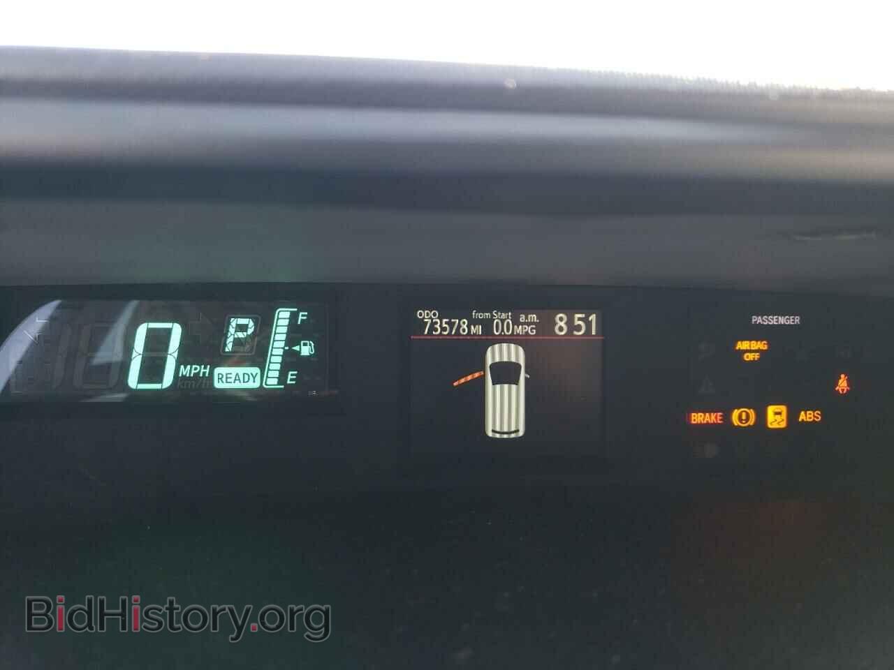 2013 TOYOTA PRIUS - VIN: JTDKDTB3XD1039927 - Фото 9
