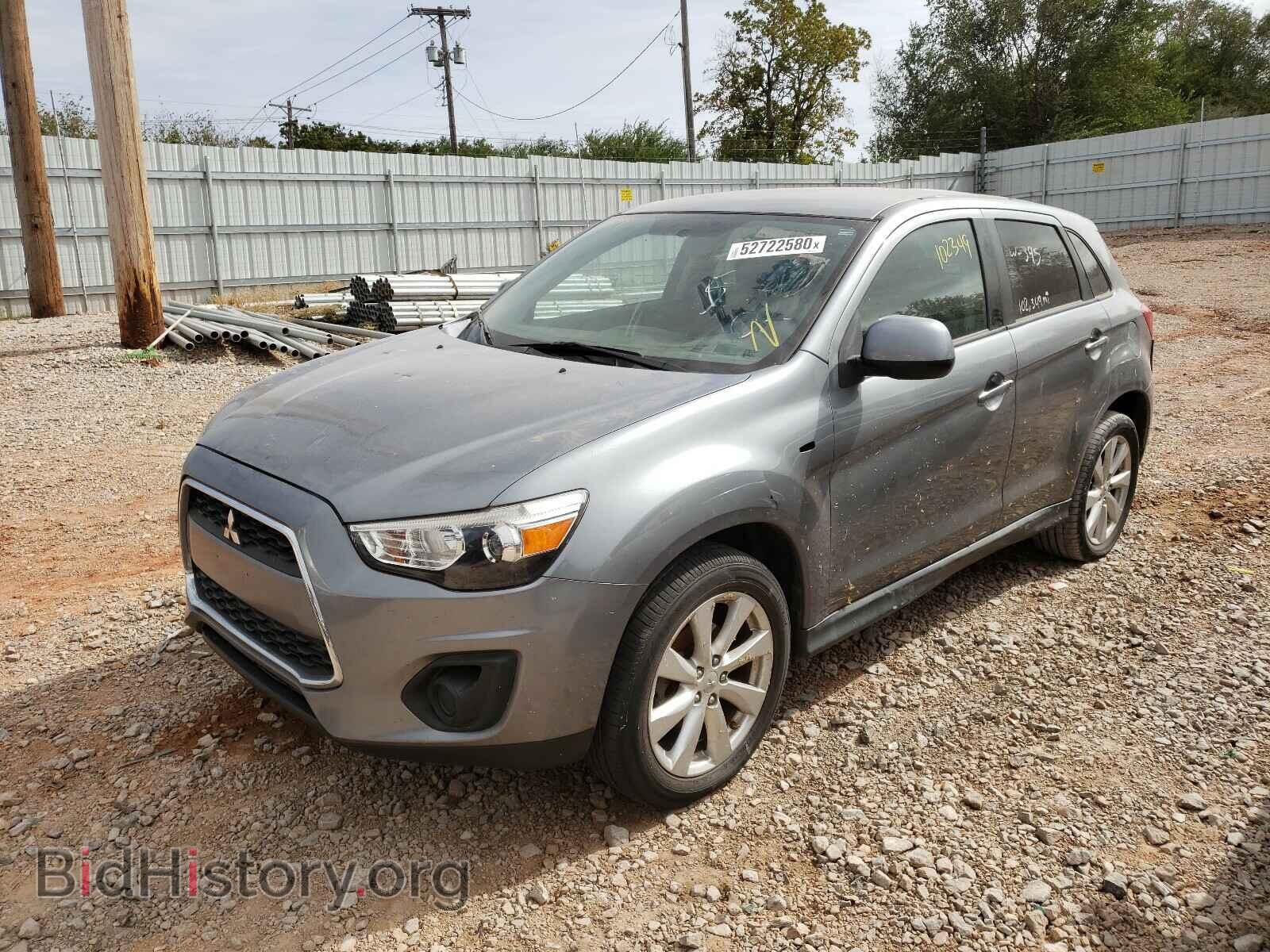 2014 MITSUBISHI OUTLANDER - VIN: 4A4AP3AUXEE001159 - Фото 2