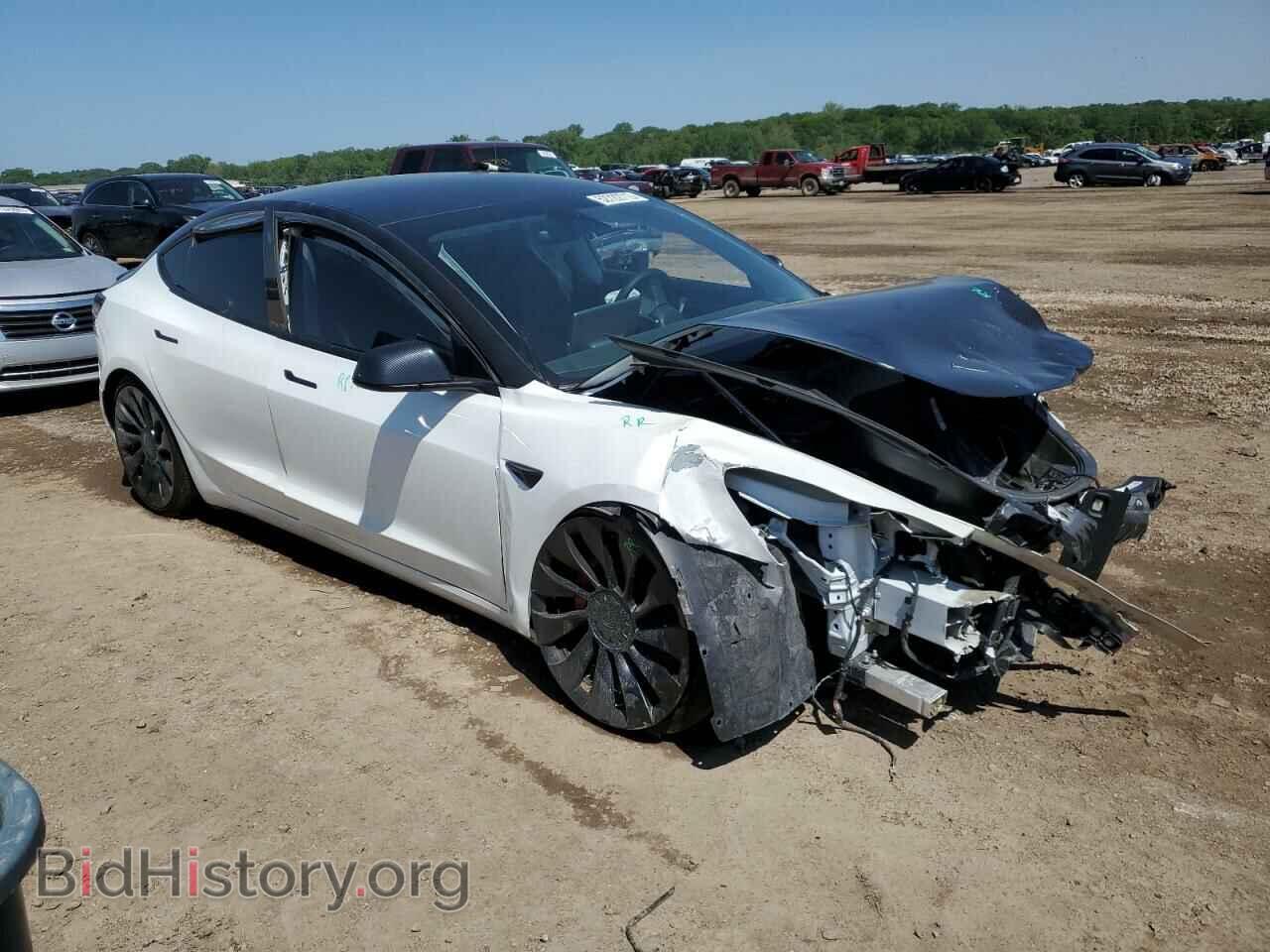 2022 TESLA MODEL 3 - VIN: 5YJ3E1EC0NF165742 - Фото 4