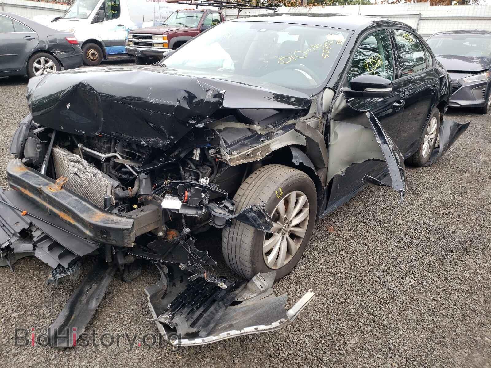 2013 VOLKSWAGEN PASSAT - VIN: 1VWAP7A34DC013823 - Фото 2