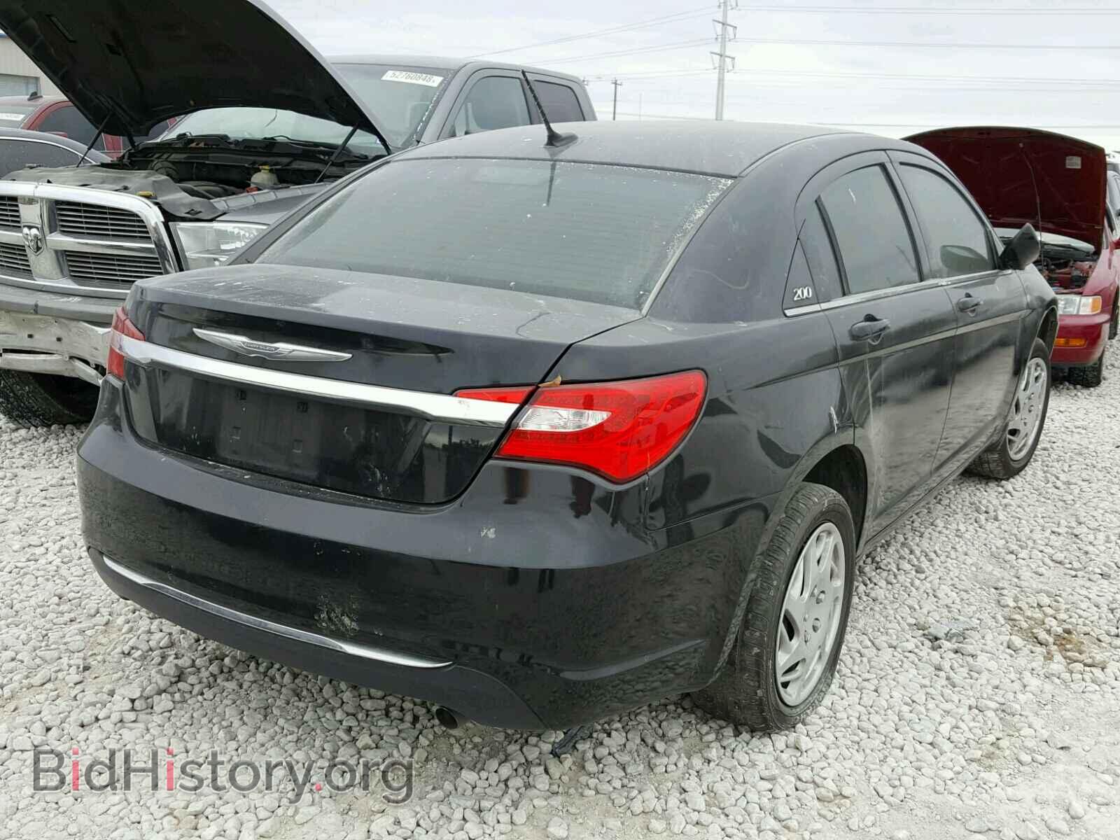2014 CHRYSLER 200 - VIN: 1C3CCBAB7EN212845 - Фото 4