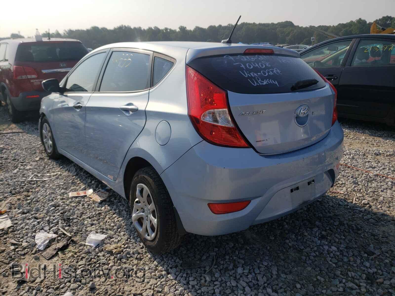 2013 HYUNDAI ACCENT - VIN: KMHCT5AE4DU080277 - Фото 3
