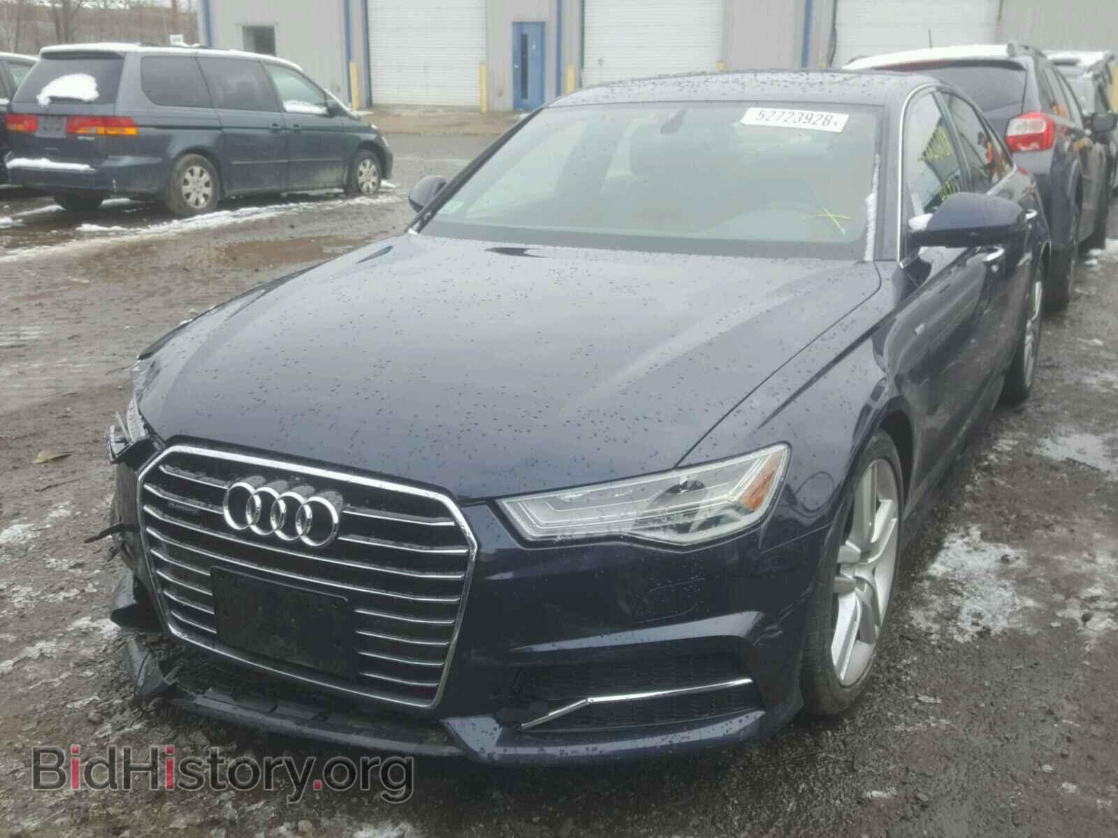 2016 AUDI A6 - VIN: WAUGFAFCXGN101027 - Фото 2