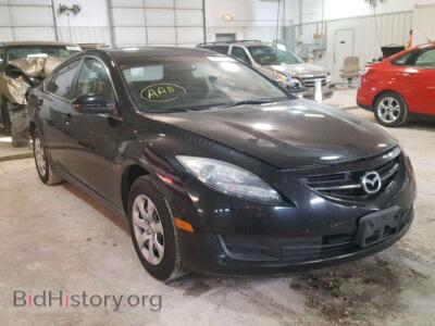 2012 Mazda 6 6 I, черный — VIN 1YVHZ8BH1C5M30759, Copart