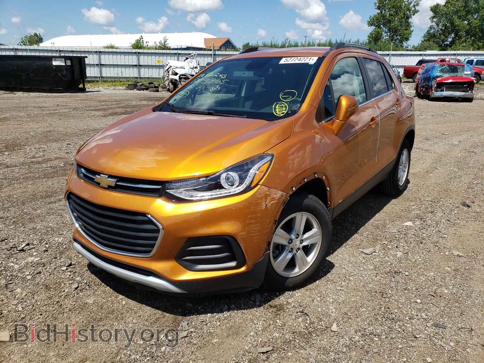 2017 CHEVROLET TRAX - VIN: 3GNCJLSB0HL183514 - Фото 2