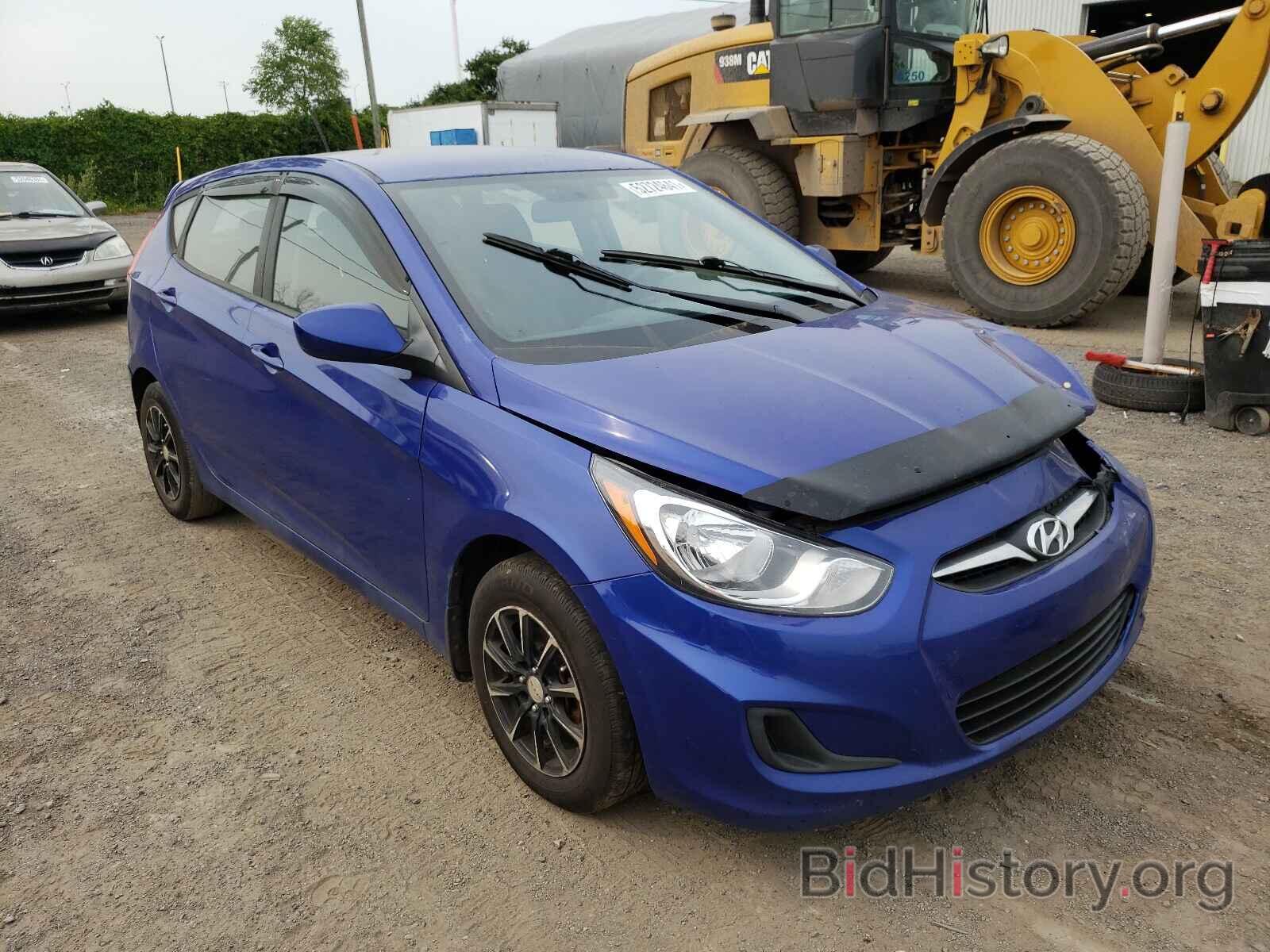 Photo KMHCT5AE3CU035801 - HYUNDAI ACCENT 2012