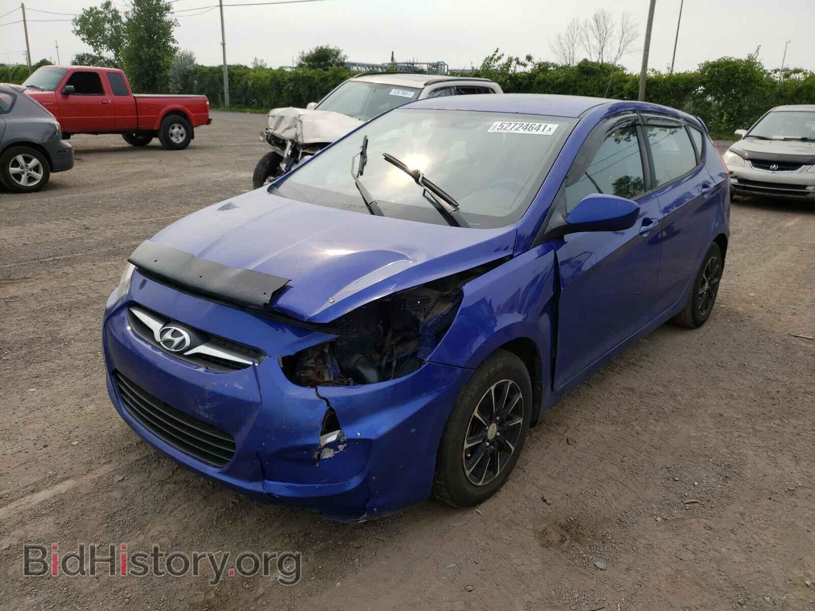 2012 HYUNDAI ACCENT - VIN: KMHCT5AE3CU035801 - Фото 2