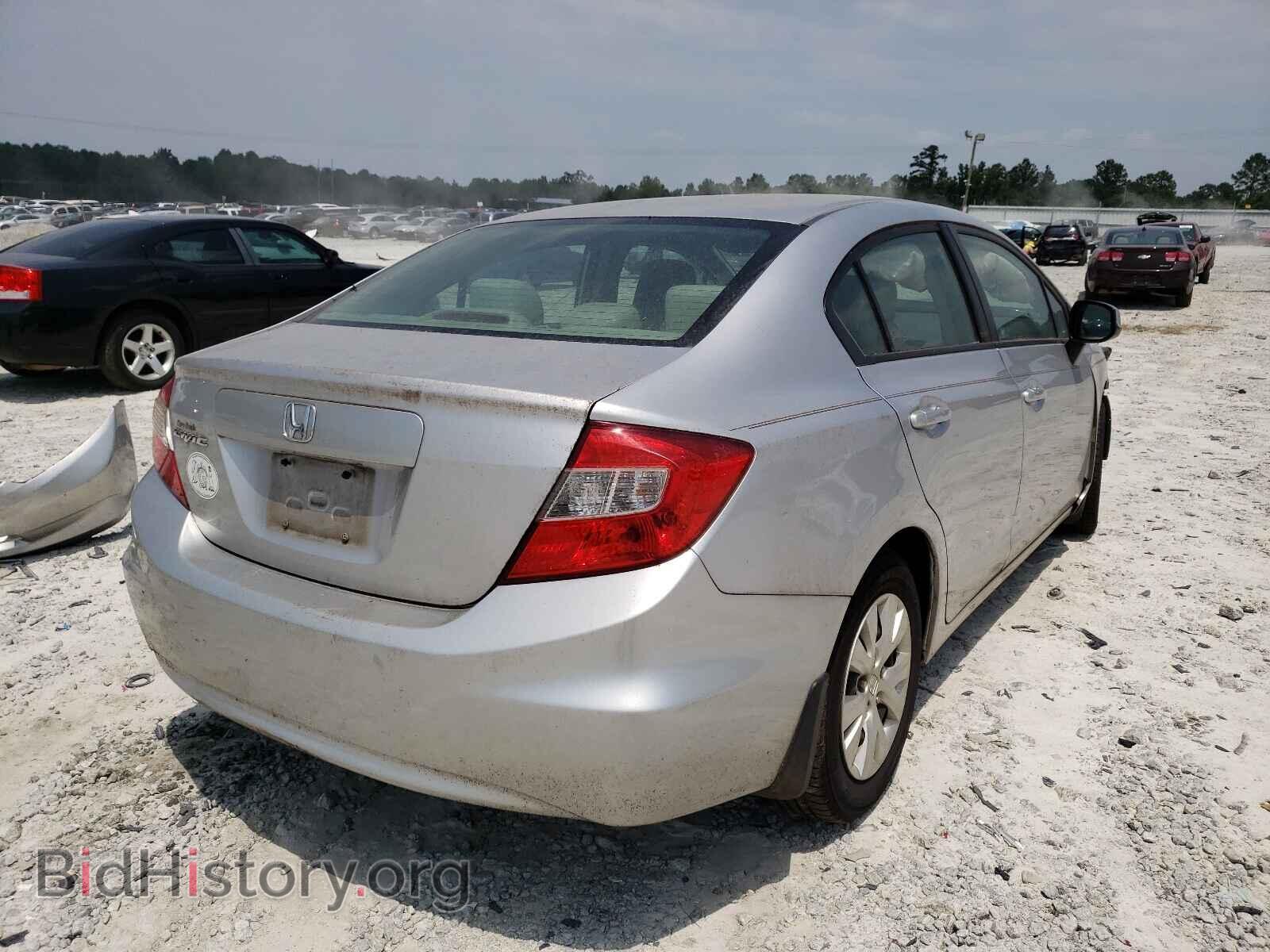 2012 HONDA CIVIC - VIN: 19XFB2E55CE010636 - Фото 4