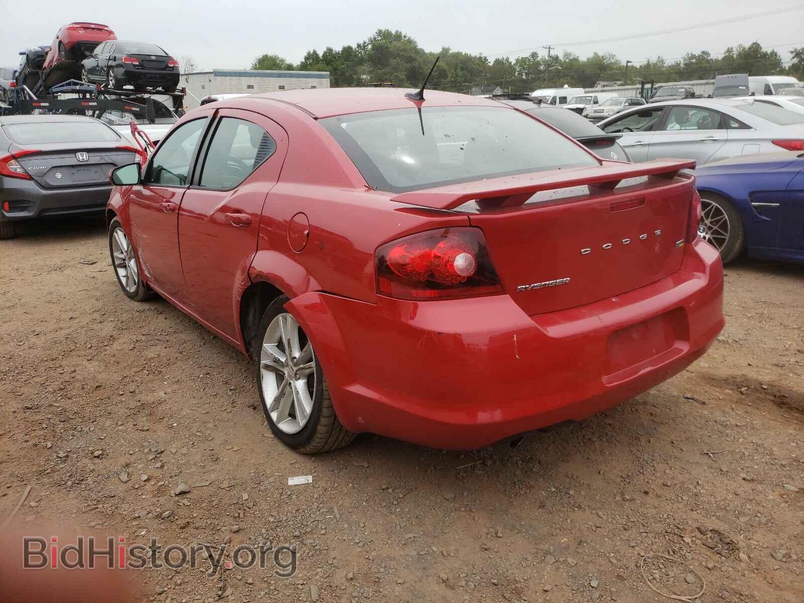 2012 DODGE AVENGER - VIN: 1C3CDZEGXCN327934 - Фото 3