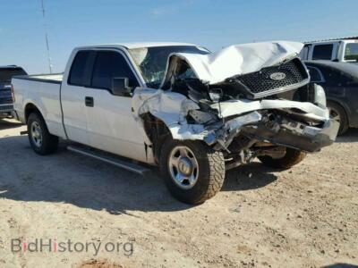 2007 Ford F150, белый — VIN 1FTRX12W57FA28104, Copart