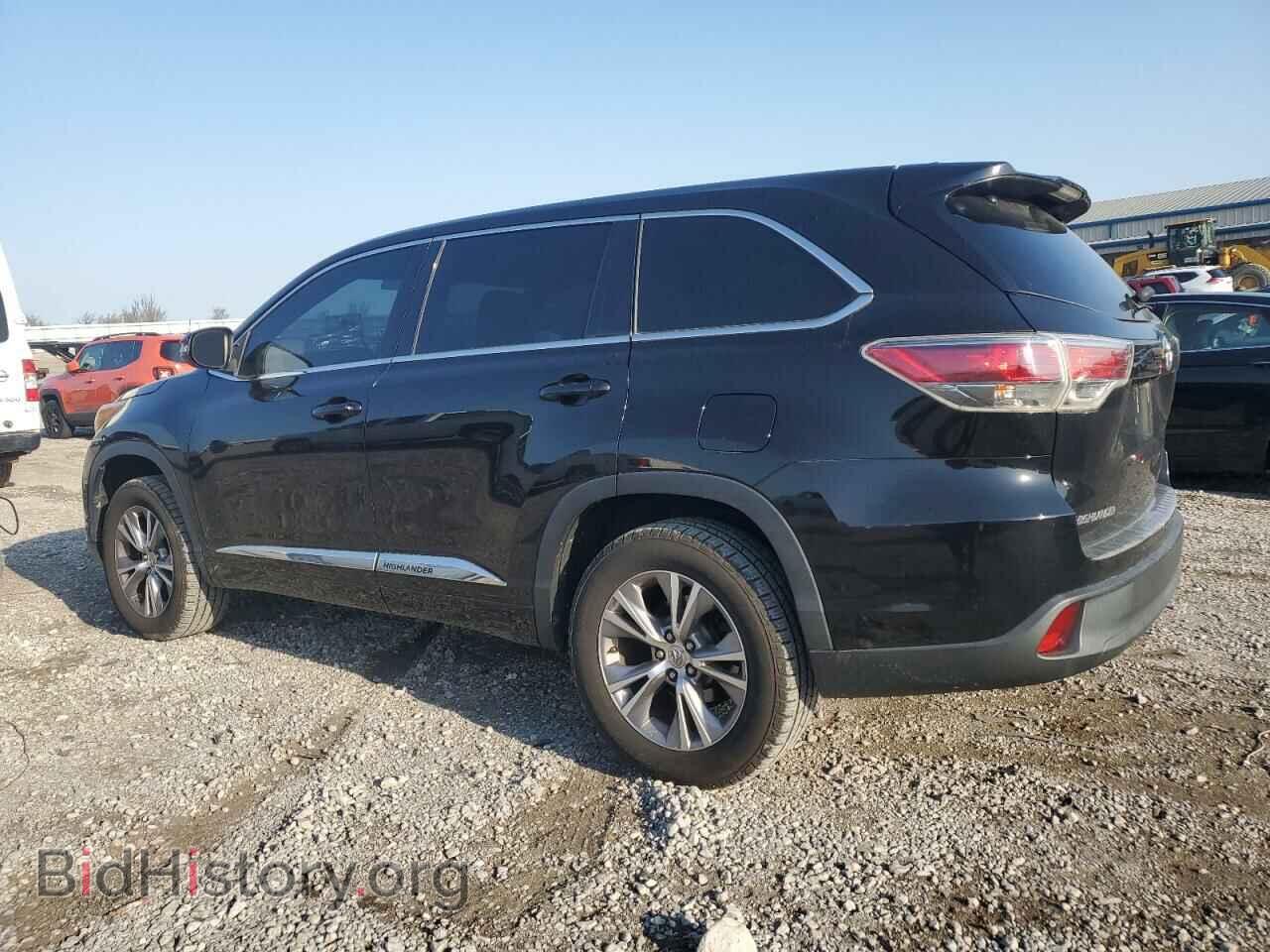 2015 TOYOTA HIGHLANDER - VIN: 5TDZKRFH2FS106927 - Фото 2
