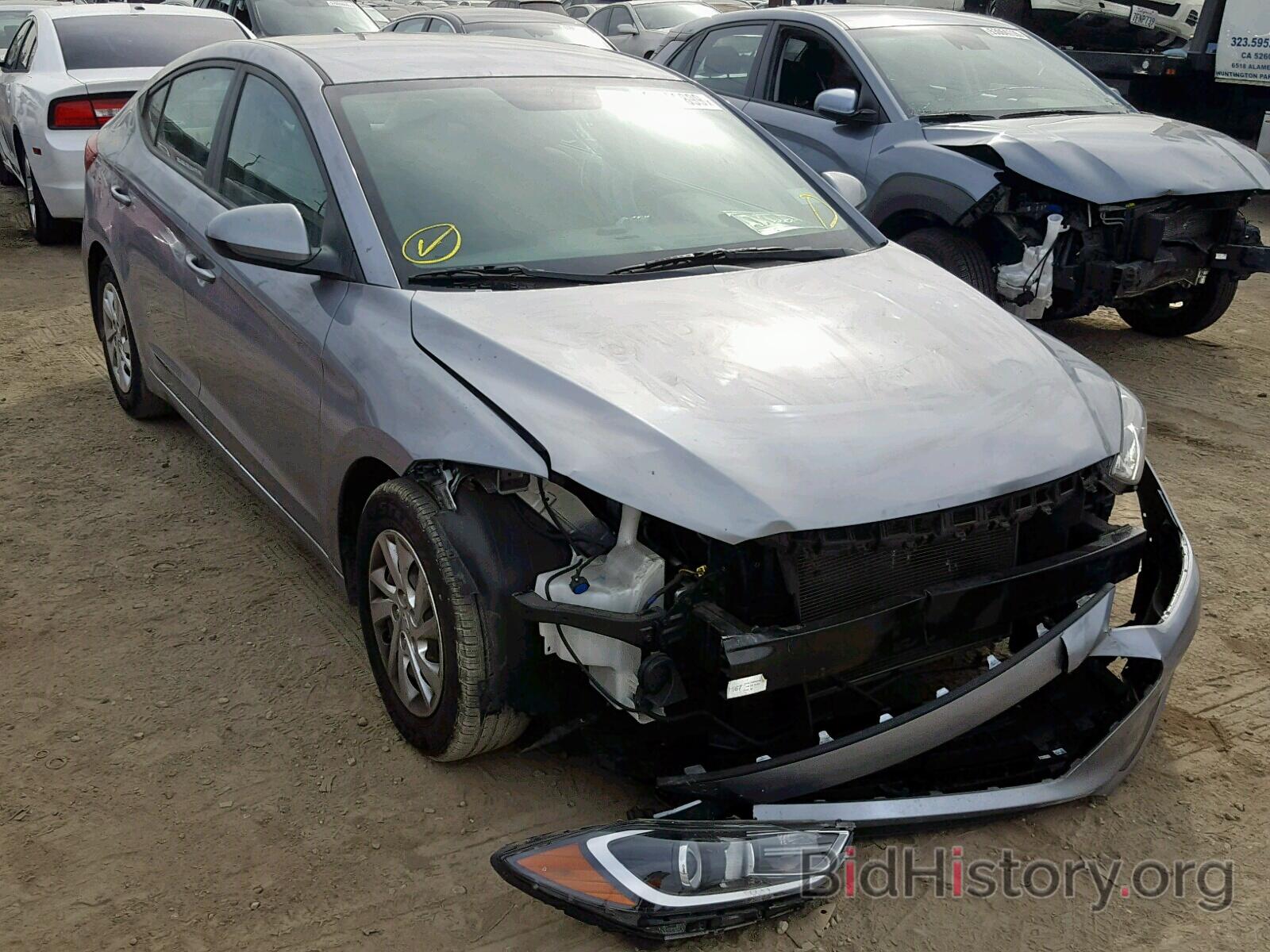 Photo 5NPD74LF5HH187206 - HYUNDAI ELANTRA 2017