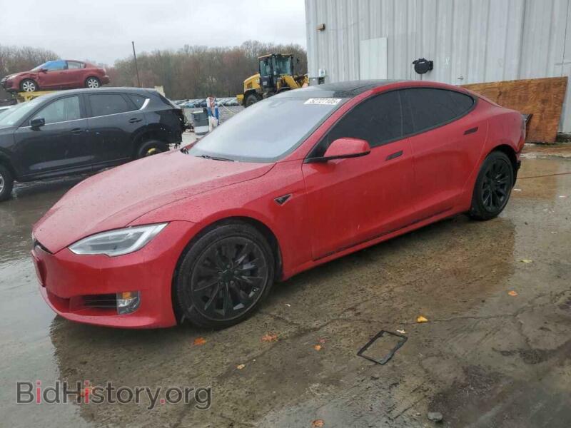 2016 Tesla MODEL S (VIN 5YJSA1E24GF153482) — фото 1 из 12, Copart, повреждение: задняя часть