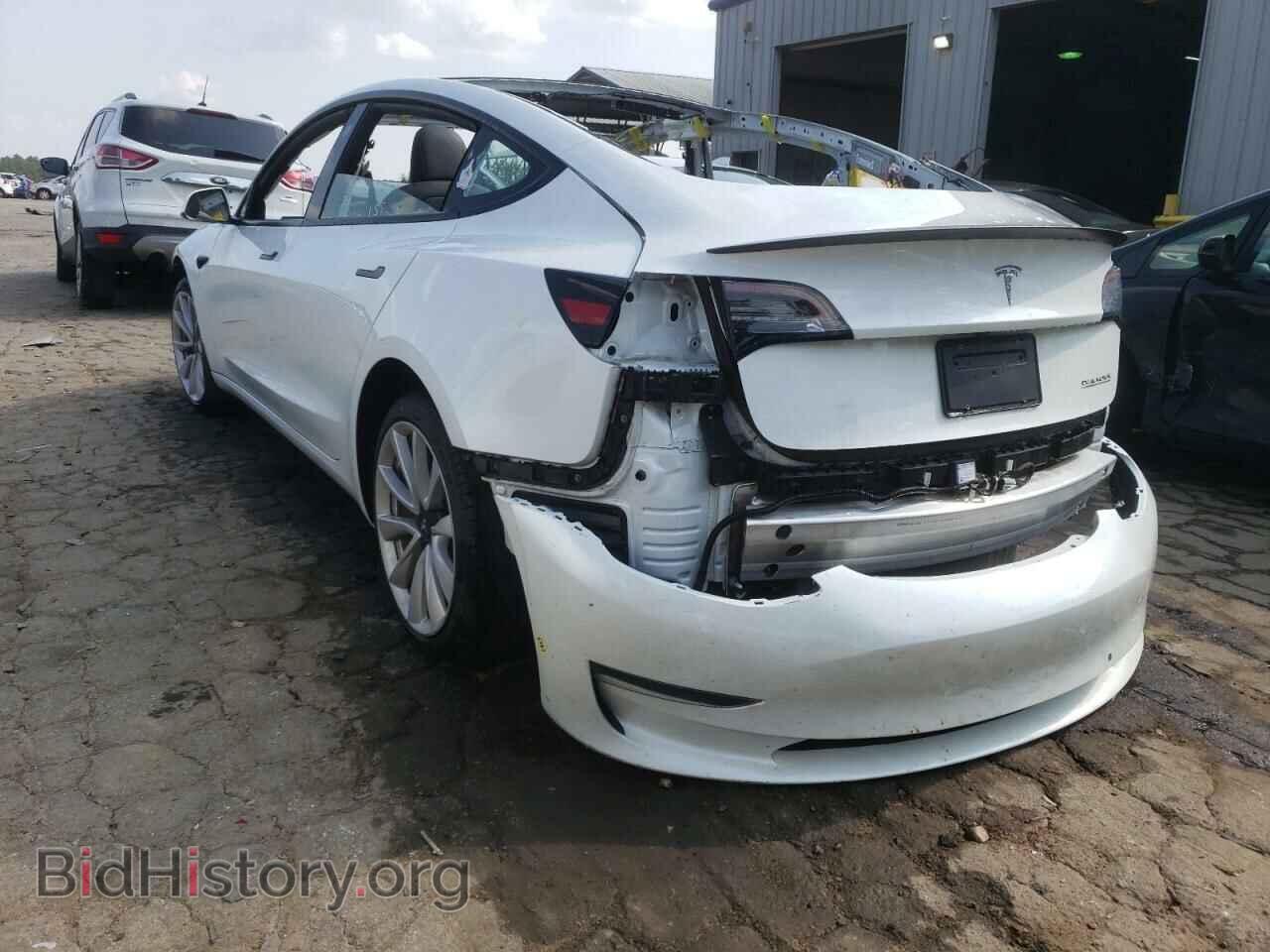 2021 TESLA MODEL 3 - VIN: 5YJ3E1EC1MF083355 - Фото 2