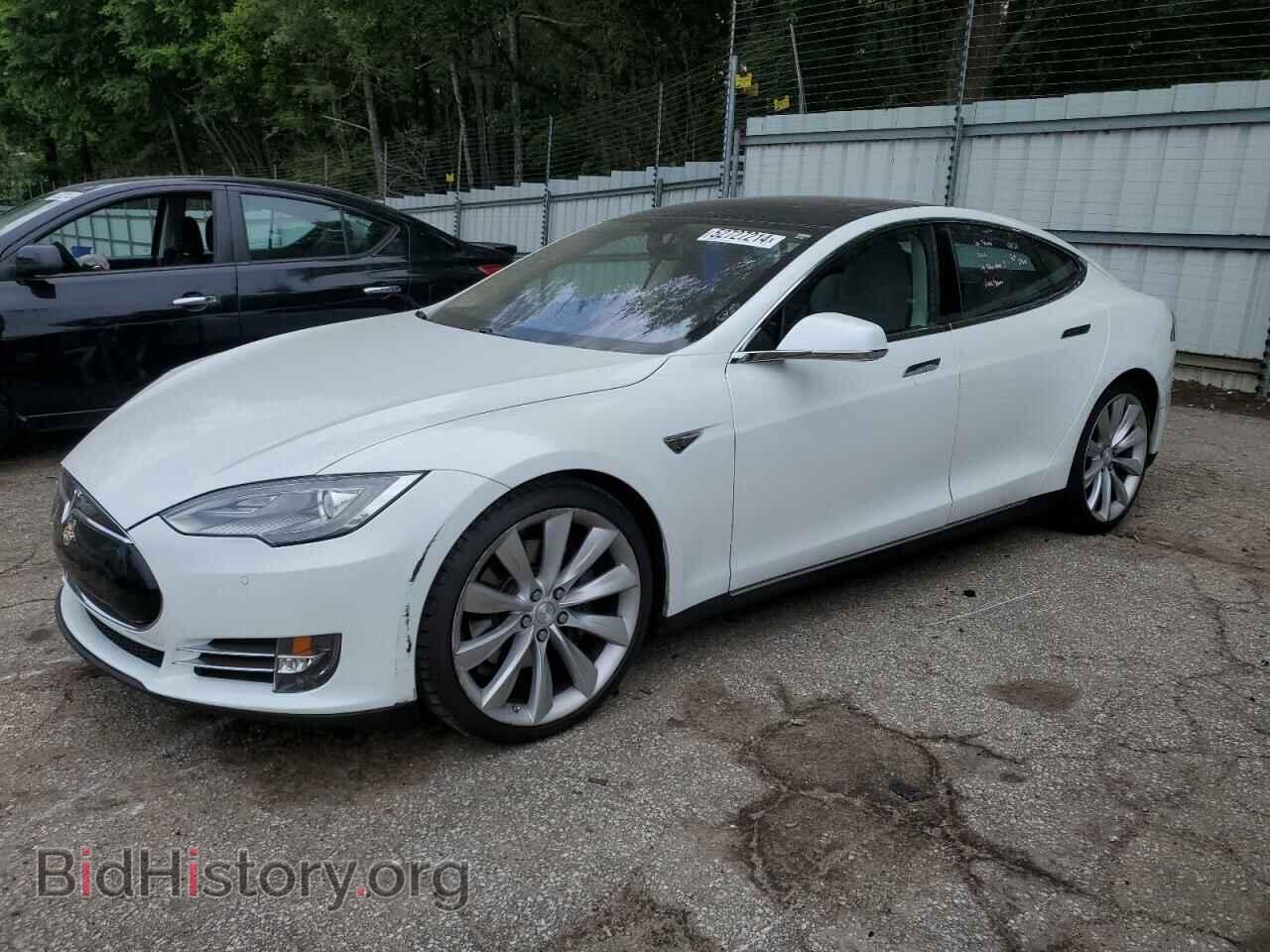 Фотография 5YJSA1H19EFP31737 - TESLA MODEL S 2014