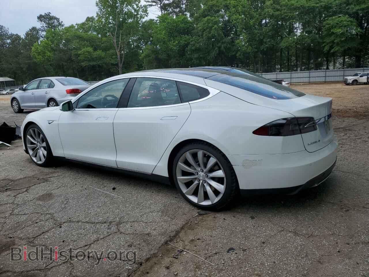 2014 TESLA MODEL S - VIN: 5YJSA1H19EFP31737 - Фото 2