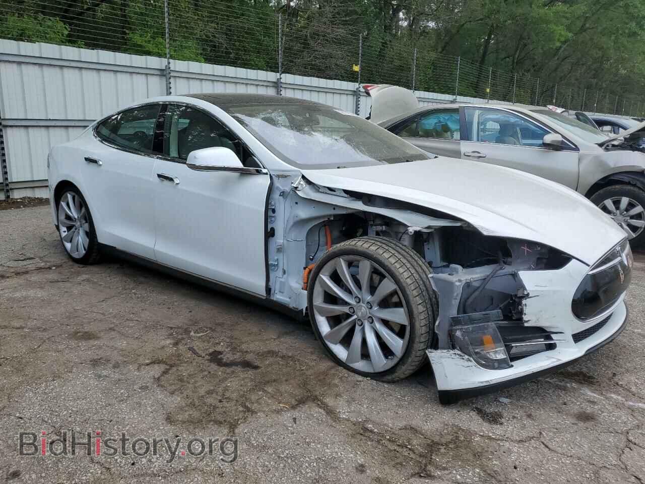 2014 TESLA MODEL S - VIN: 5YJSA1H19EFP31737 - Фото 4