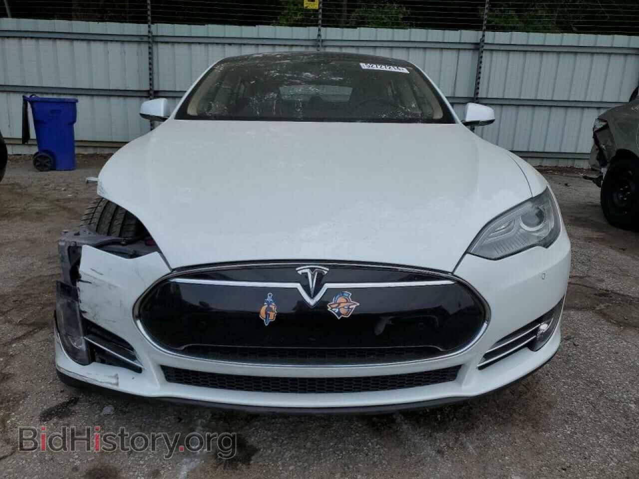 2014 TESLA MODEL S - VIN: 5YJSA1H19EFP31737 - Фото 5