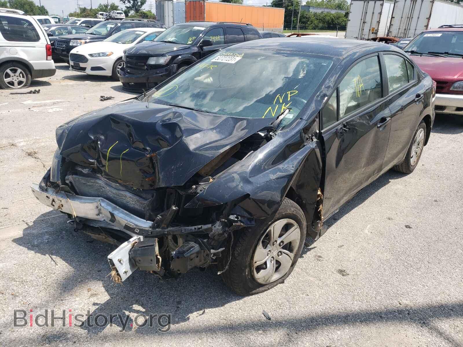 2013 HONDA CIVIC - VIN: 19XFB2F53DE083102 - Фото 2