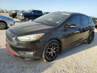 2015 Ford FOCUS SE, черный — VIN 1FADP3K27FL314500, Copart