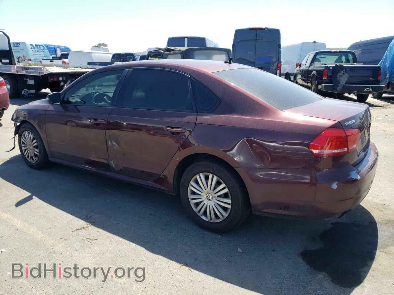 2014 VOLKSWAGEN PASSAT - VIN: 1VWAP7A31EC007530 - Фото 2