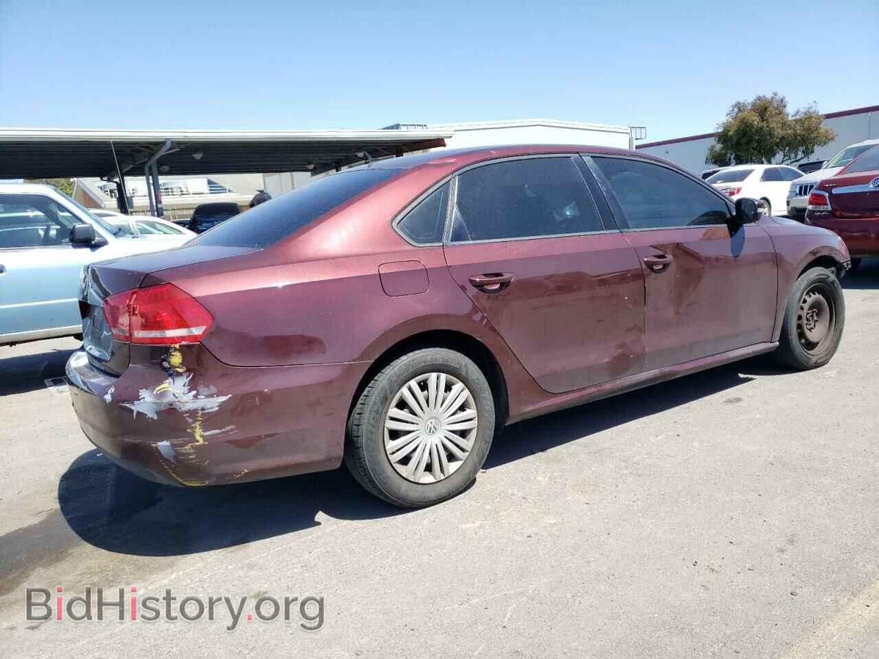 2014 VOLKSWAGEN PASSAT - VIN: 1VWAP7A31EC007530 - Фото 3