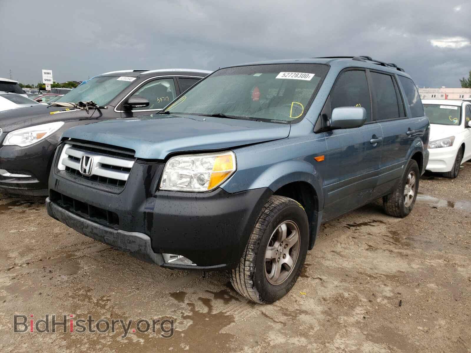 2006 HONDA PILOT - VIN: 5FNYF28406B044482 - Фото 2