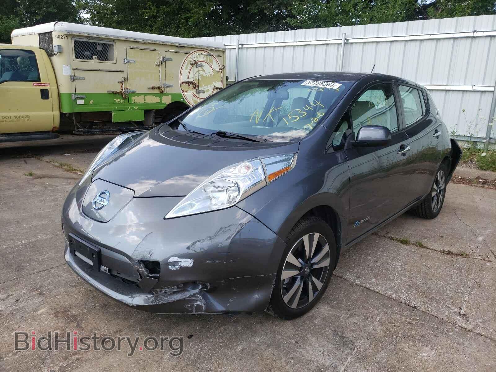 2017 NISSAN LEAF - VIN: 1N4BZ0CP8HC300313 - Фото 2