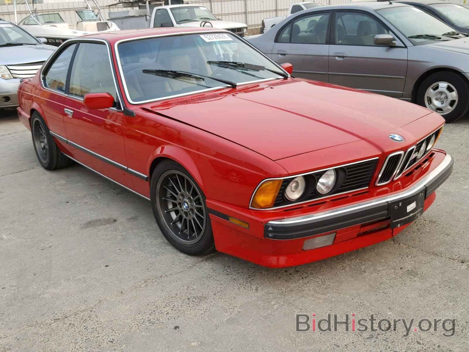 Photo WBAEE1417J2561301 - BMW M6 1988