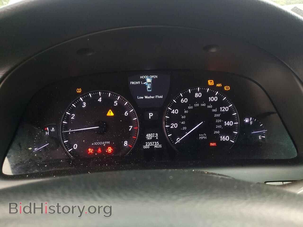 2008 LEXUS LS 460 - VIN: JTHBL46FX85068581 - Фото 9