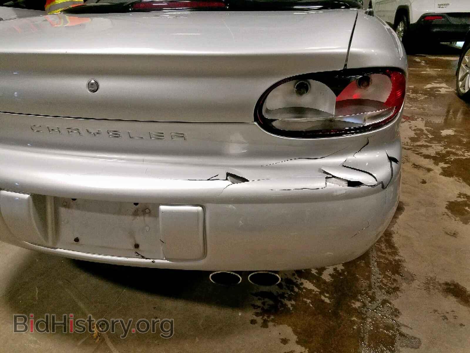2000 CHRYSLER SEBRING - VIN: 3C3EL55H9YT282277 - Фото 9