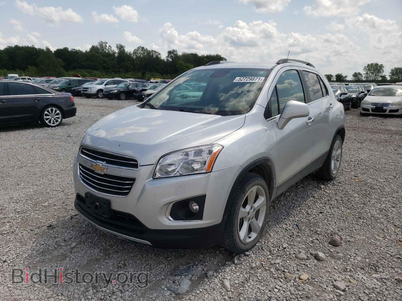 2015 CHEVROLET TRAX - VIN: KL7CJTSB2FB259786 - Фото 2