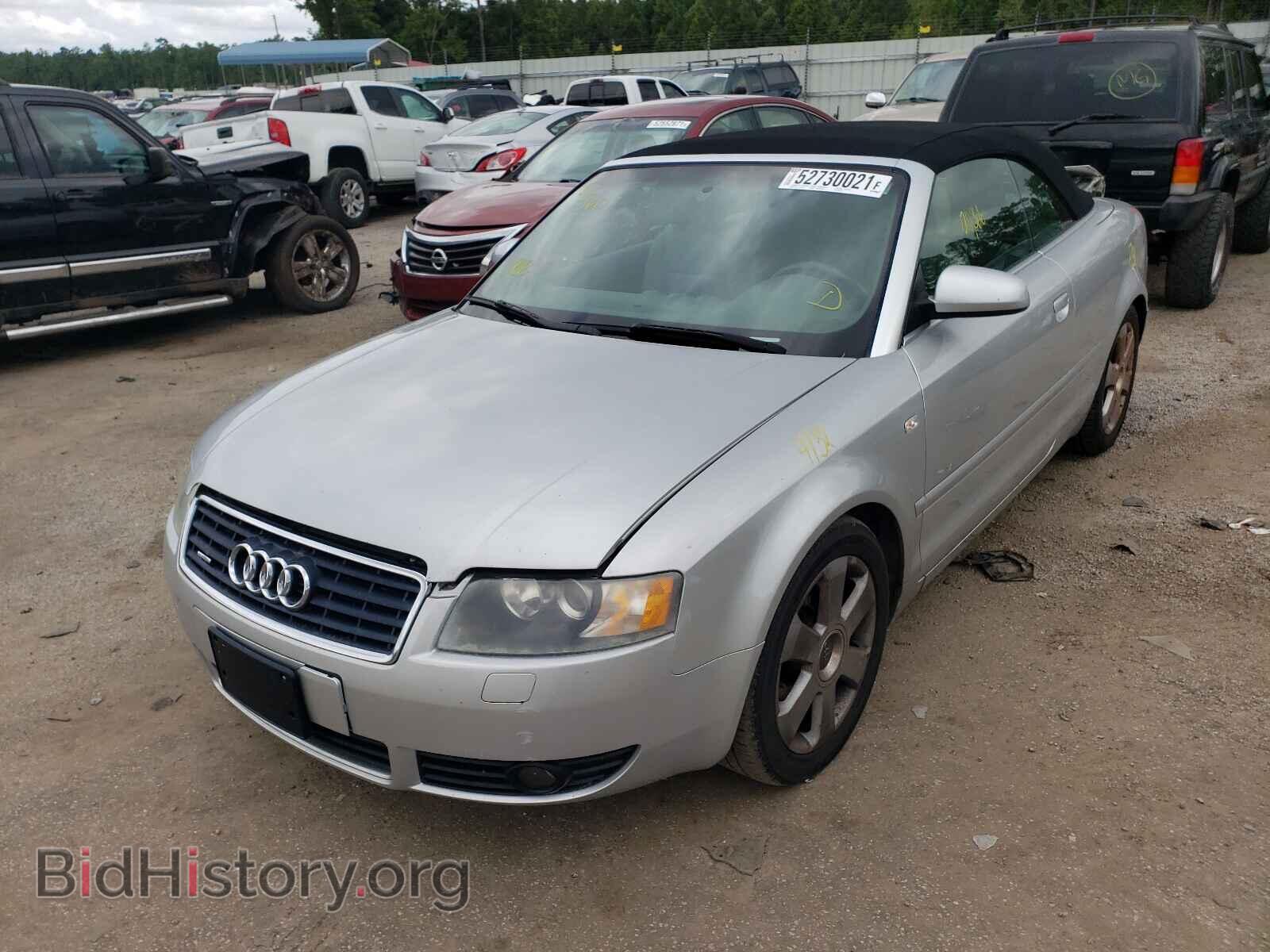 2006 AUDI A4 - VIN: WAUDT48H56K002752 - Фото 2
