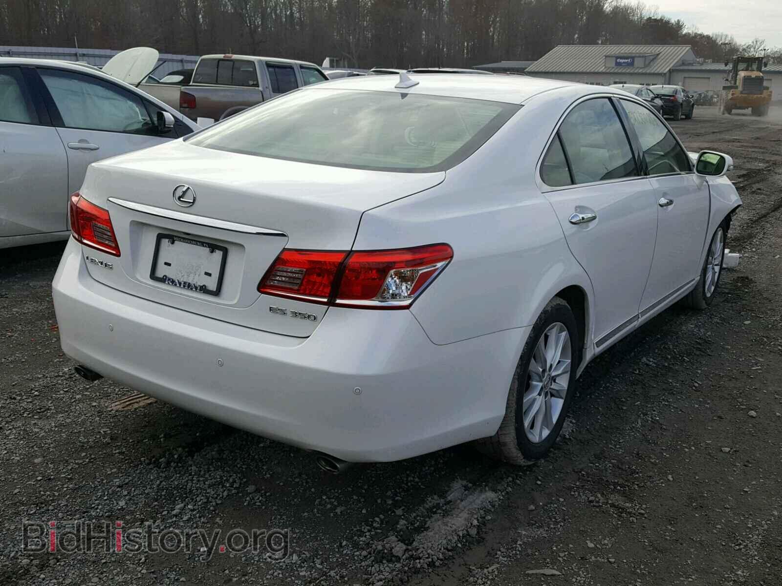 2010 LEXUS ES350 - VIN: JTHBK1EG5A2386837 - Фото 4