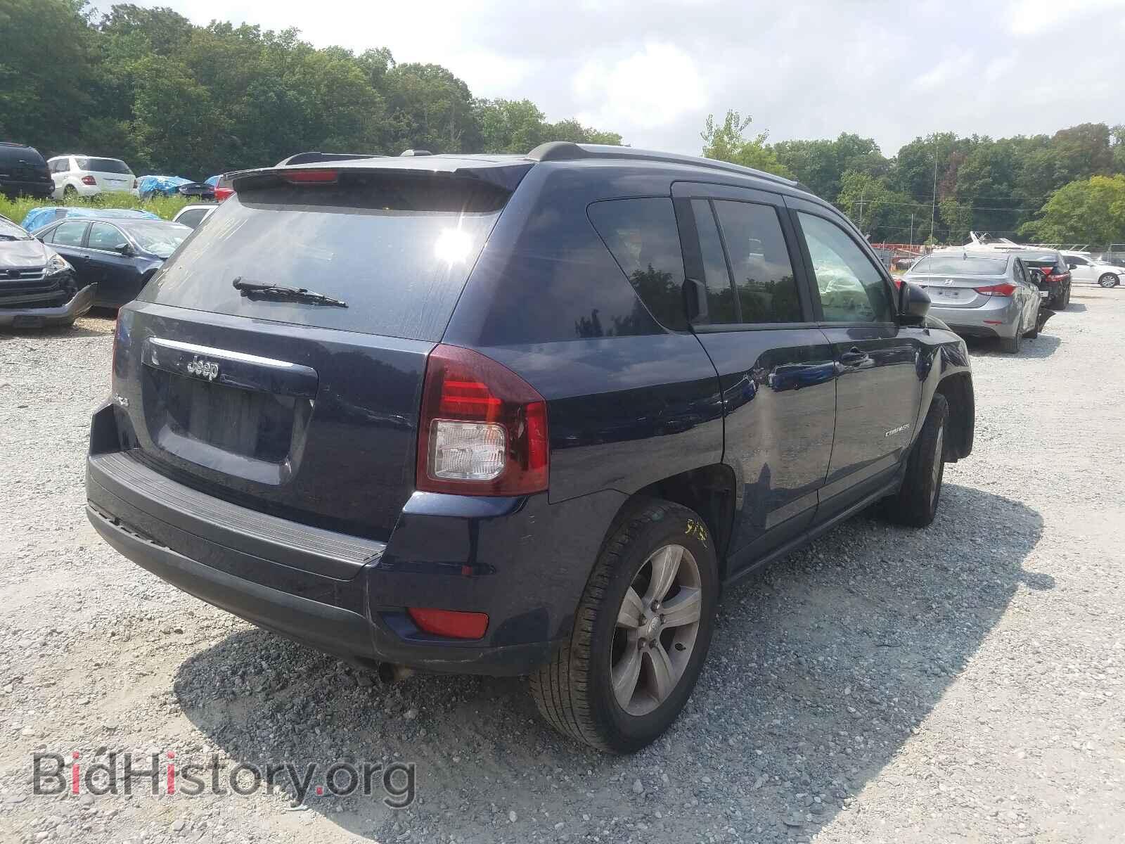 2016 JEEP COMPASS - VIN: 1C4NJDBB4GD756233 - Фото 4