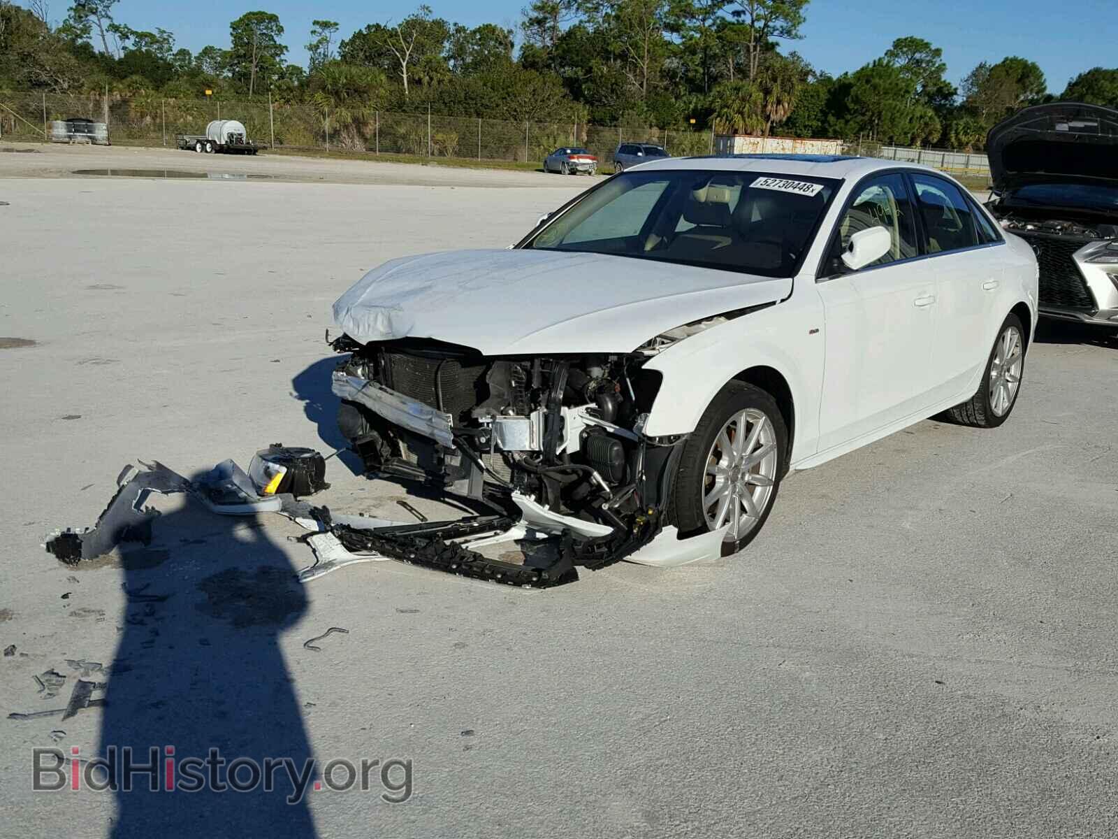 2014 AUDI A4 - VIN: WAUFFAFL5EN036757 - Фото 2