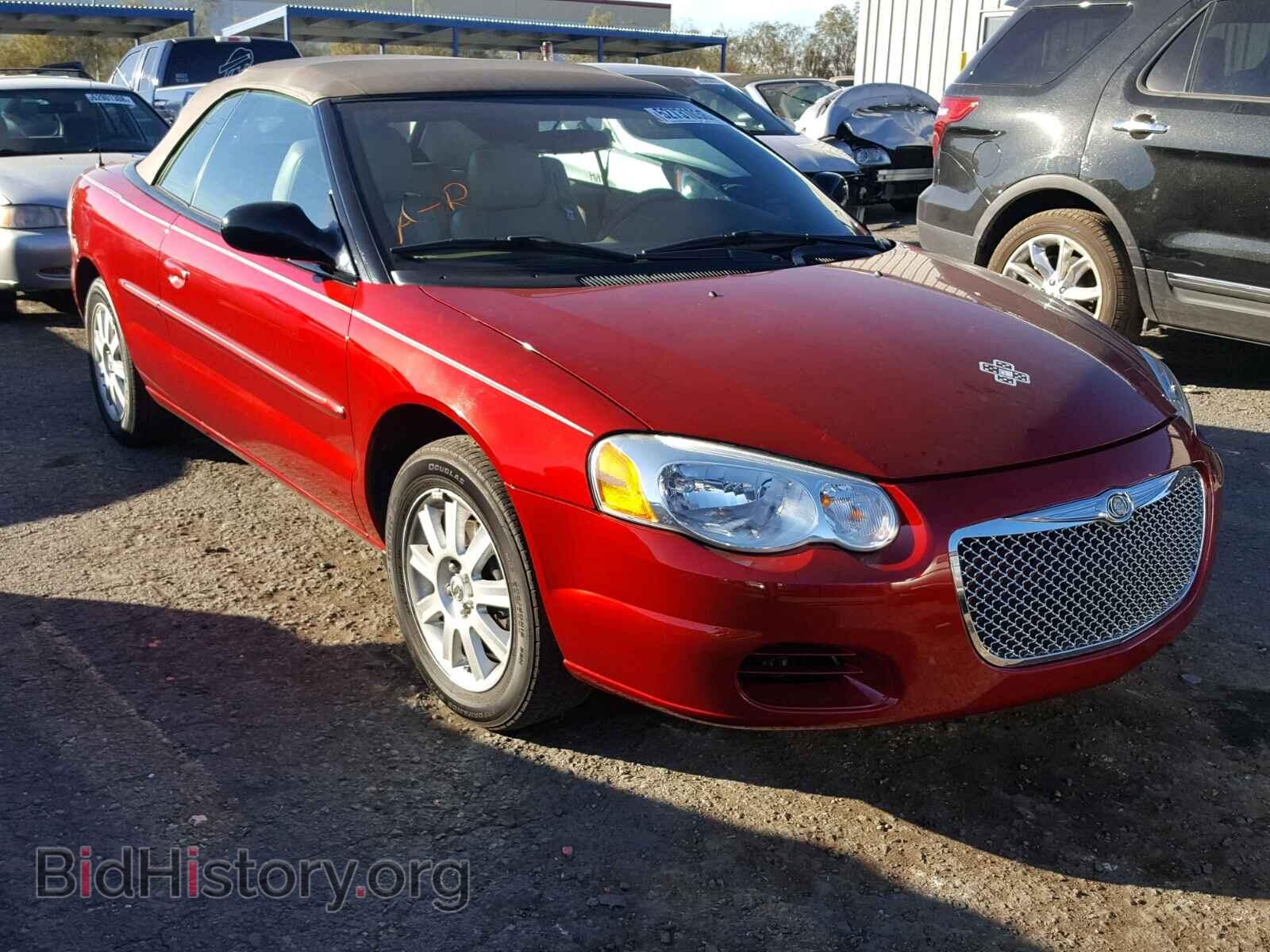 Photo 1C3EL75R34N207928 - CHRYSLER SEBRING 2004