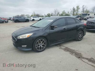 2016 Ford FOCUS SE, черный — VIN 1FADP3F24GL362693, Copart