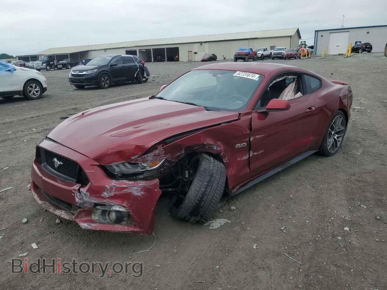 Photo 1FA6P8CF6H5237018 - FORD MUSTANG 2017