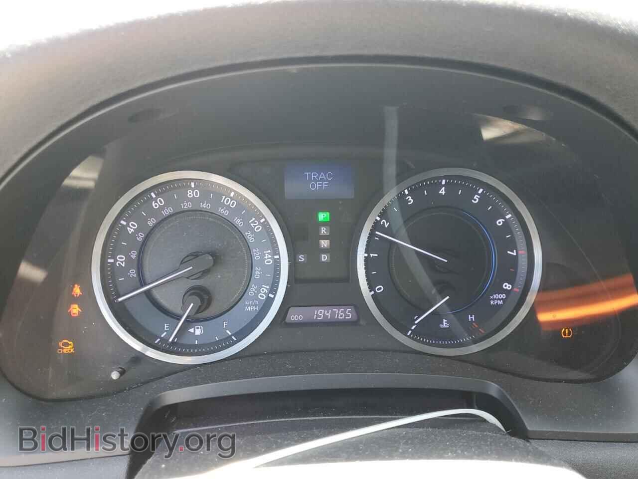 2012 LEXUS IS - VIN: JTHBF5C21C5184100 - Фото 9