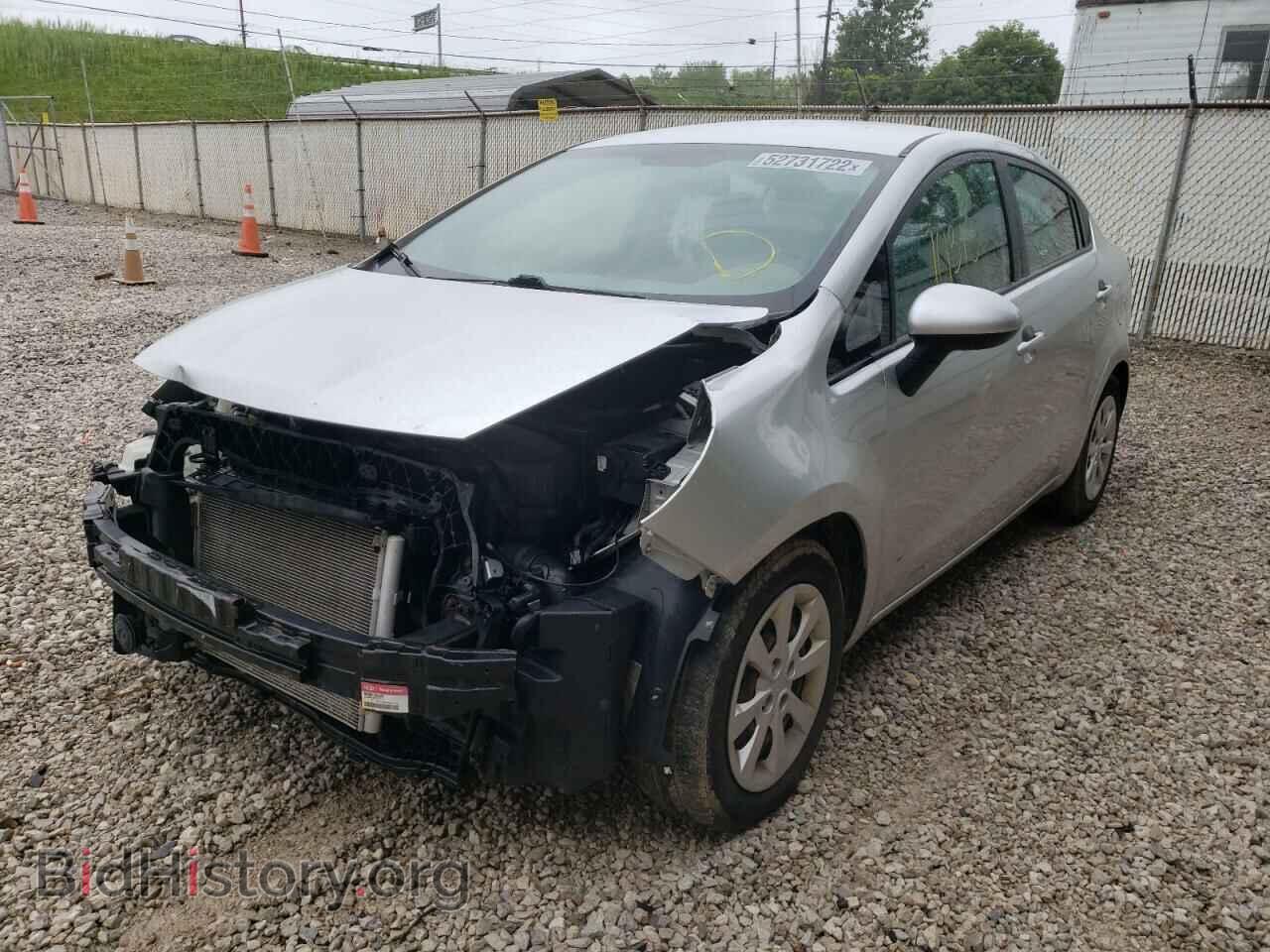 2016 KIA RIO - VIN: KNADM4A30G6544153 - Фото 2