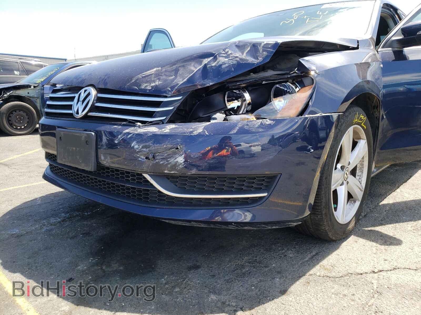 2014 VOLKSWAGEN PASSAT - VIN: 1VWAT7A30EC046153 - Фото 9