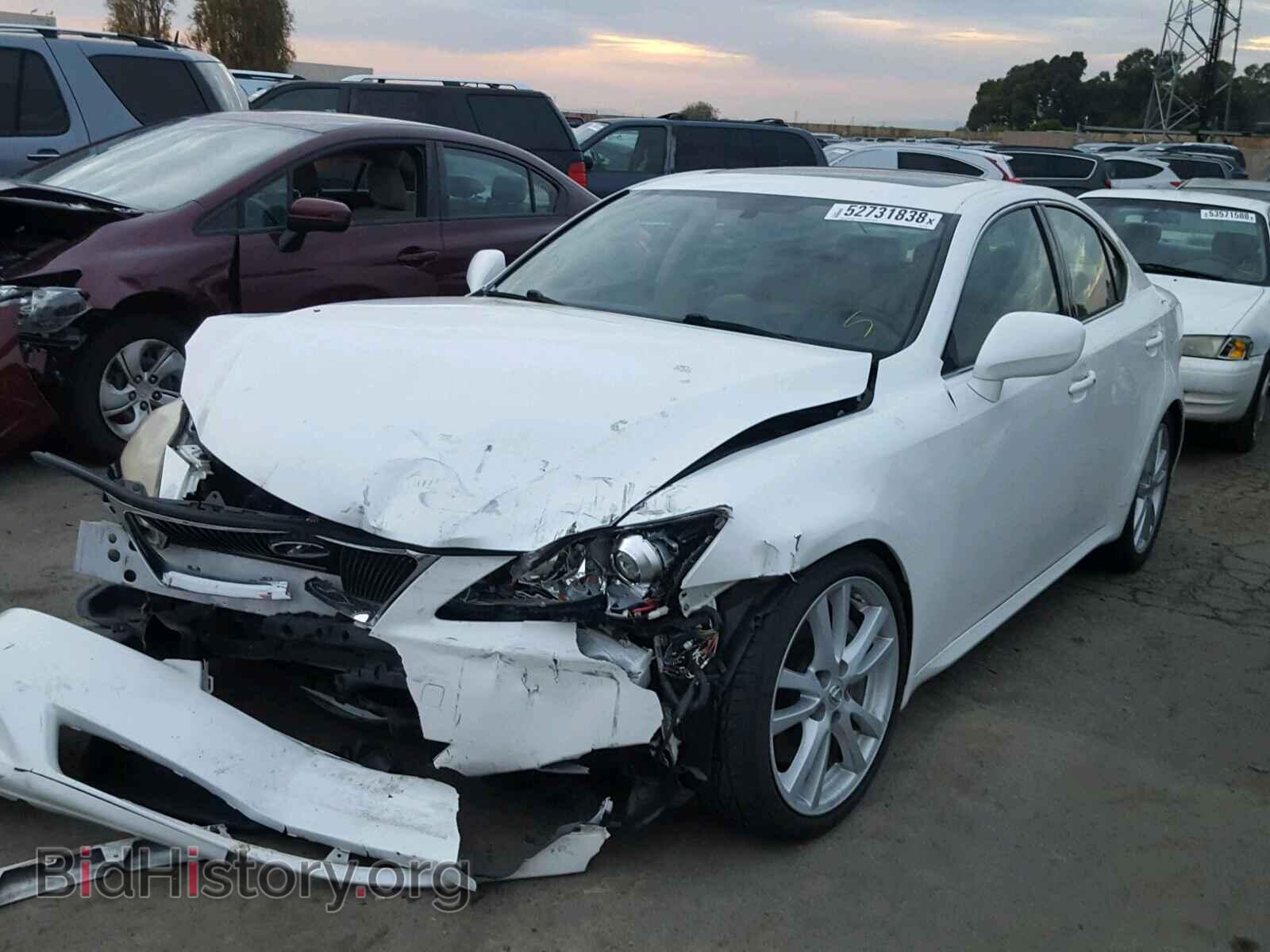 2007 LEXUS IS - VIN: JTHBE262175012524 - Фото 2