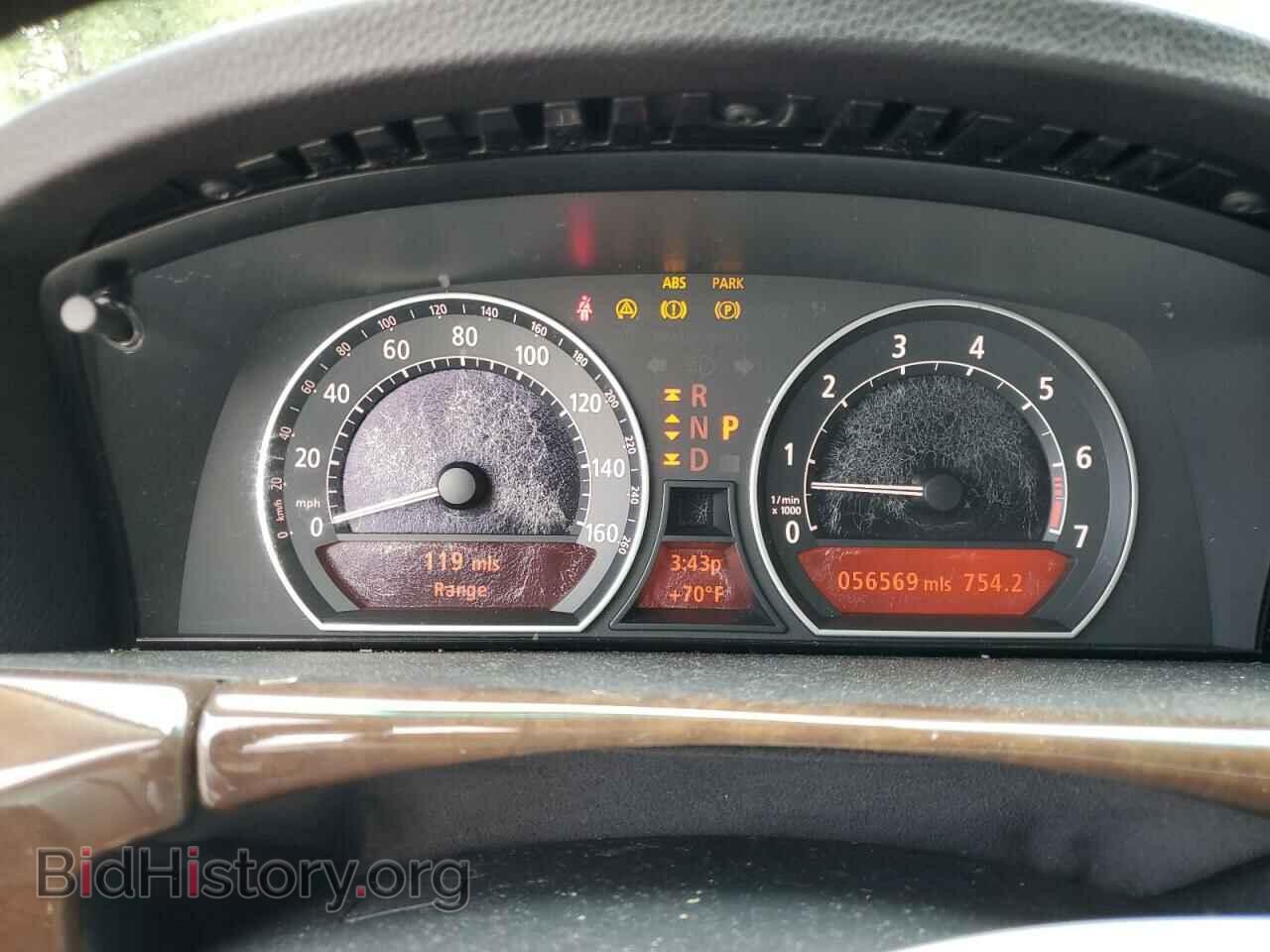 2007 BMW 7 SERIES - VIN: WBAHN83547DT65775 - Фото 9
