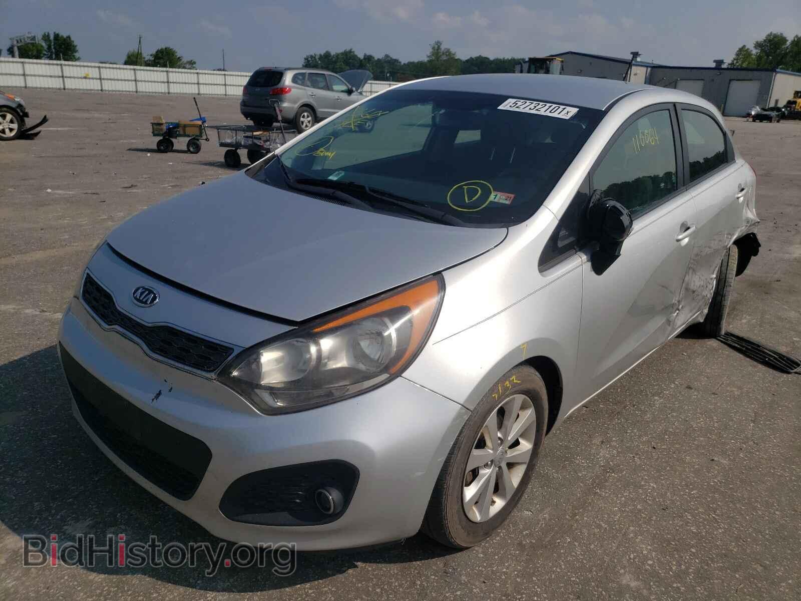 2013 KIA RIO - VIN: KNADN5A30D6123659 - Фото 2