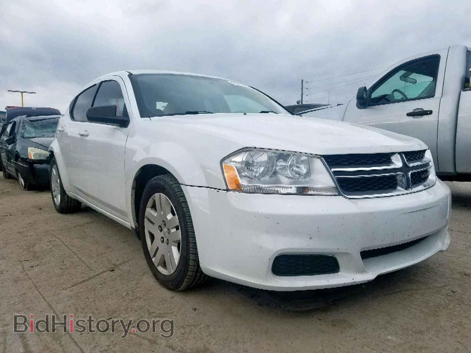 Photo 1C3CDZAB8DN622185 - DODGE AVENGER 2013