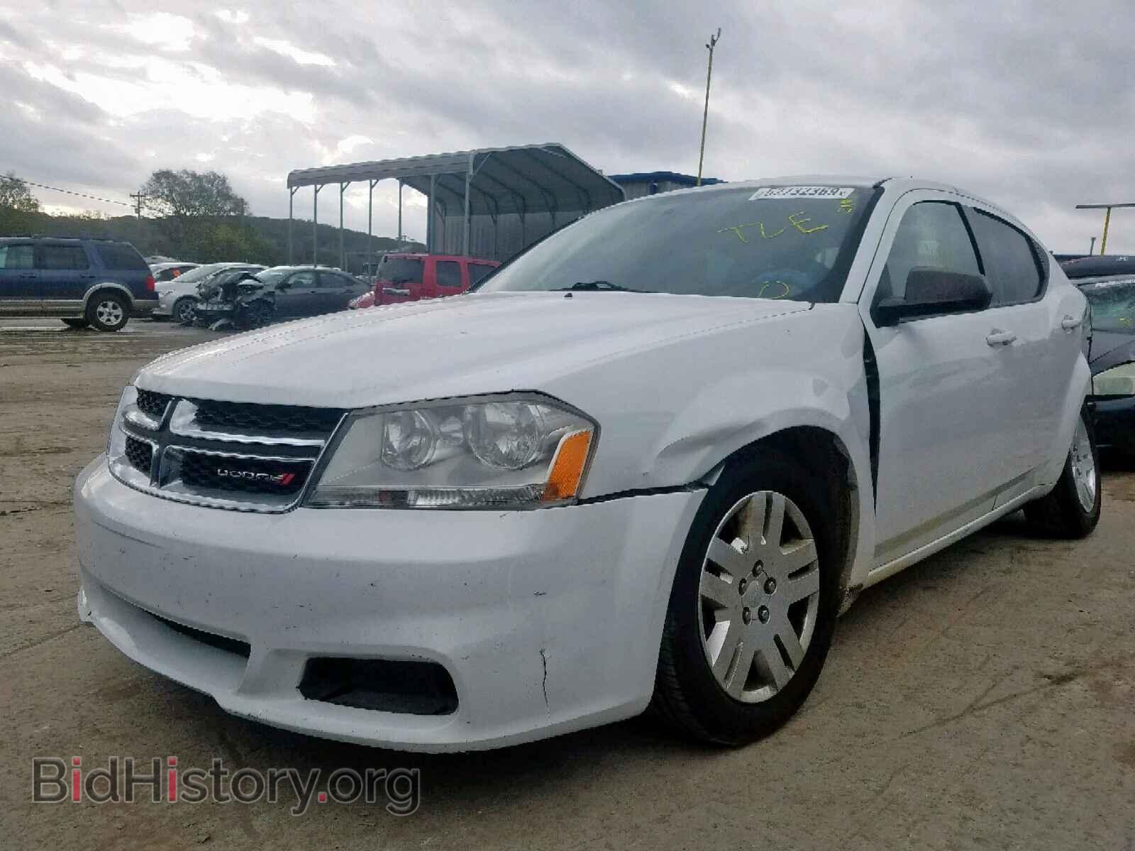 2013 DODGE AVENGER - VIN: 1C3CDZAB8DN622185 - Фото 2
