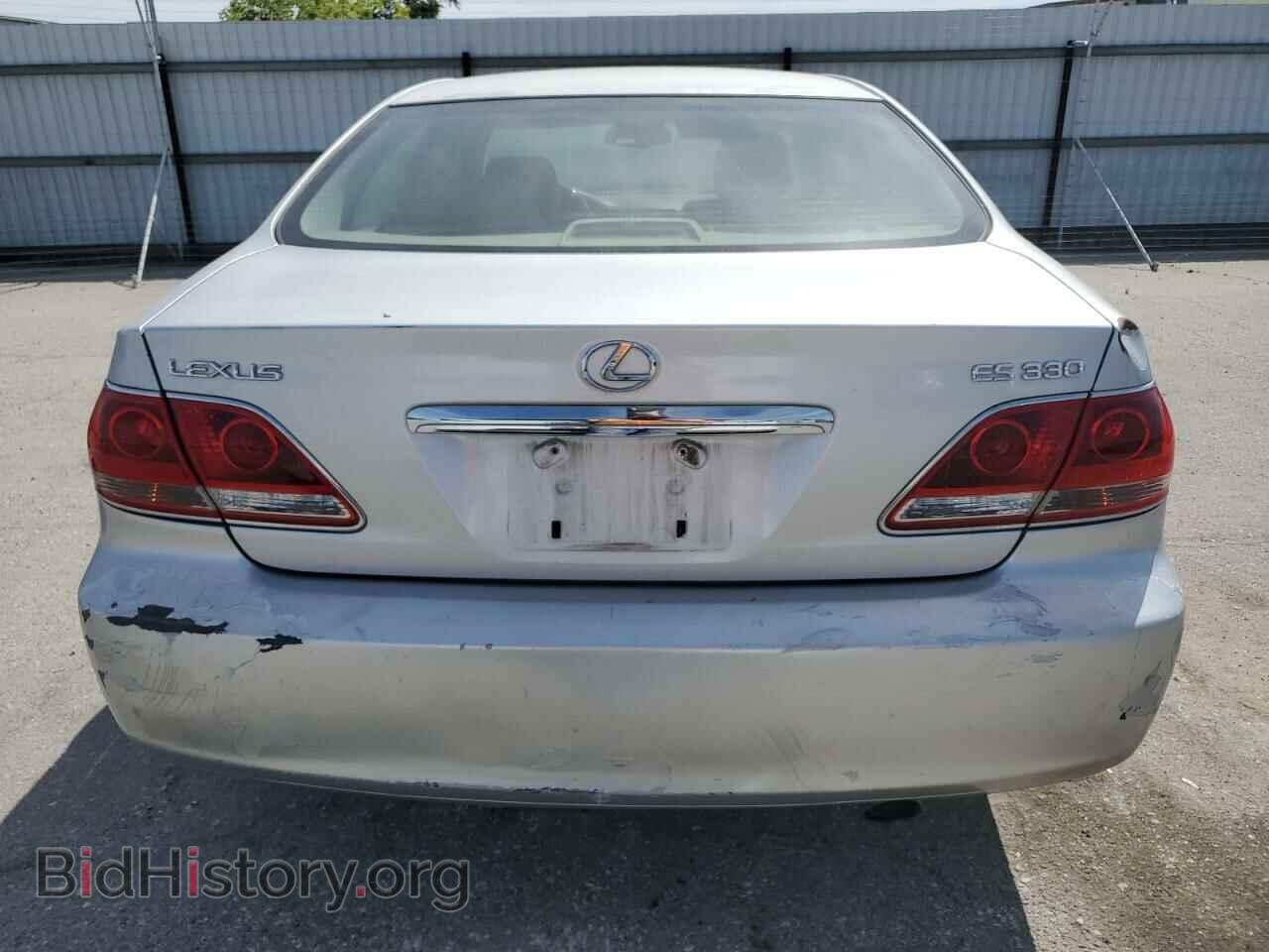 2005 LEXUS ES330 - VIN: JTHBA30G855114907 - Фото 6